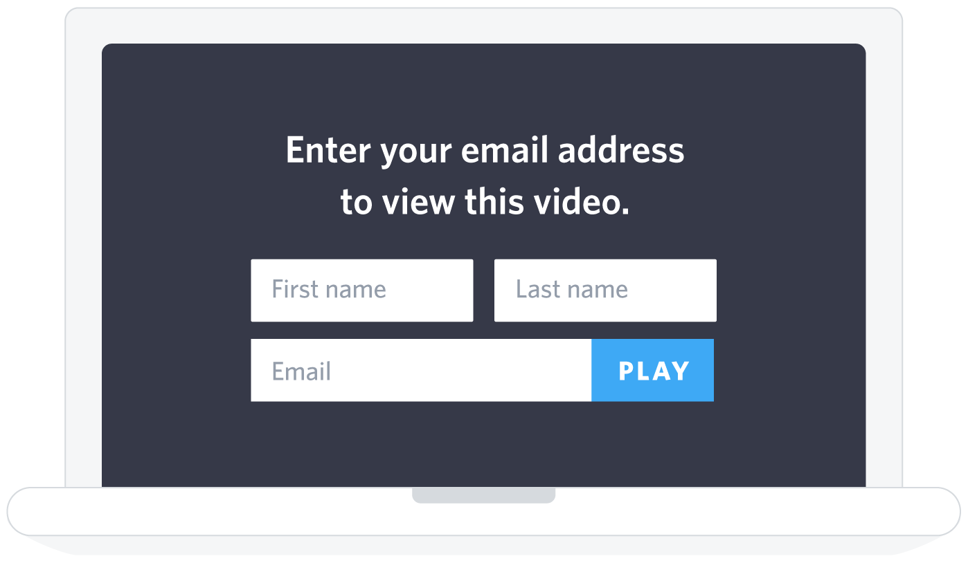 Stop your videos and ask for contact info from the viewer with Wistia Turnstile