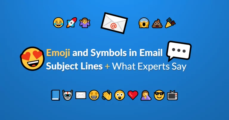 Using emoji and symbols in email subject lines featured image