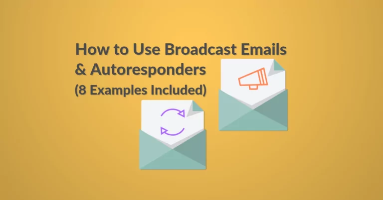 Using broadcast emails vs autoresponders featured image