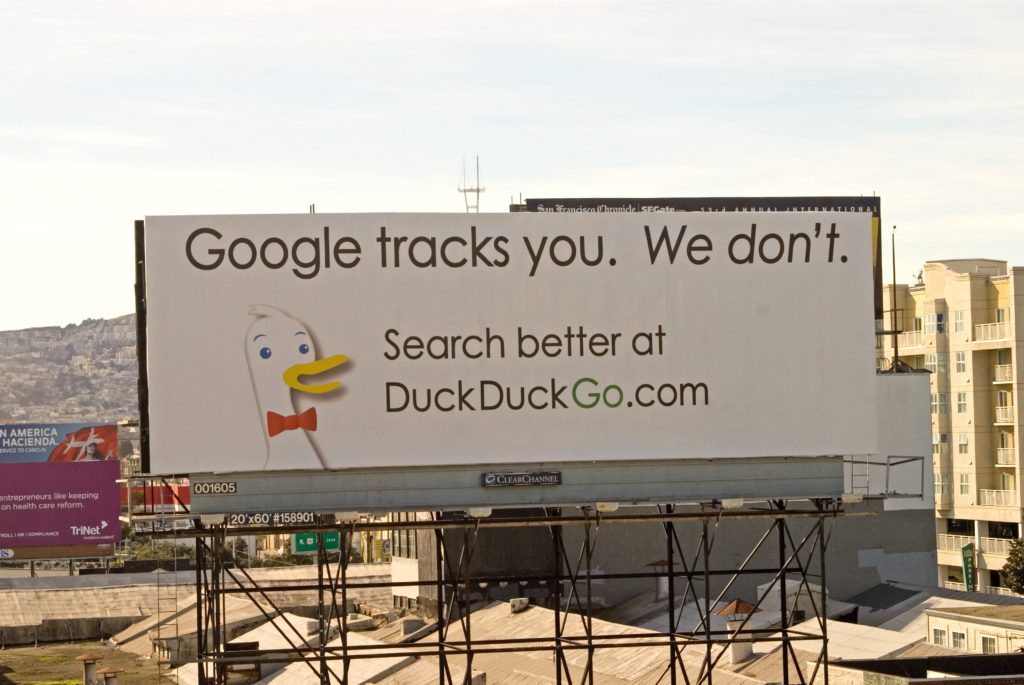 DuckDuckGo SaaS marketing PR campaign