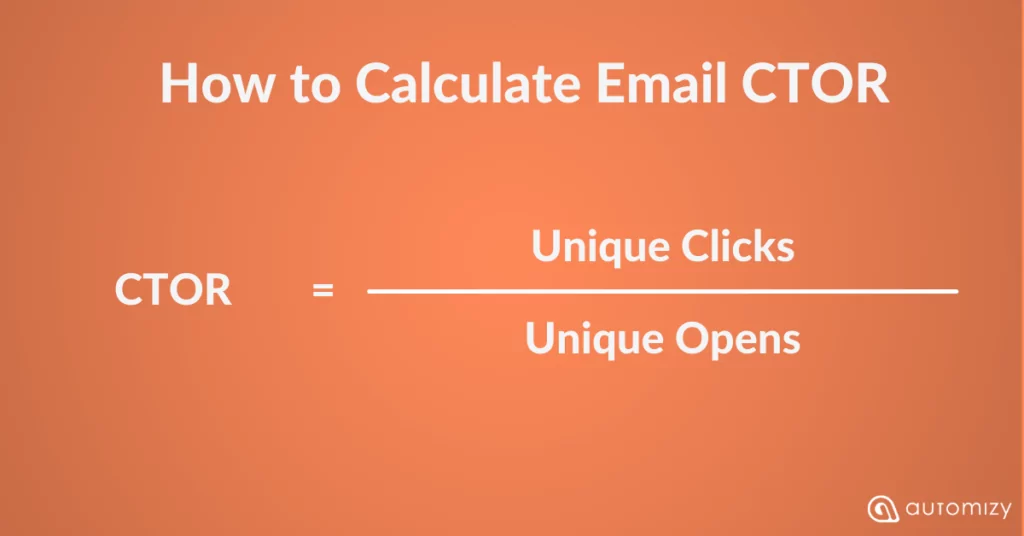 Email CTOR and how to calculate it as a part of your email marketing KPIs
