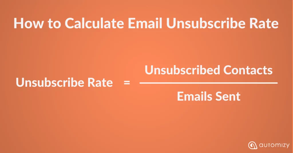 How to Calculate Email Unsubscribe Rate