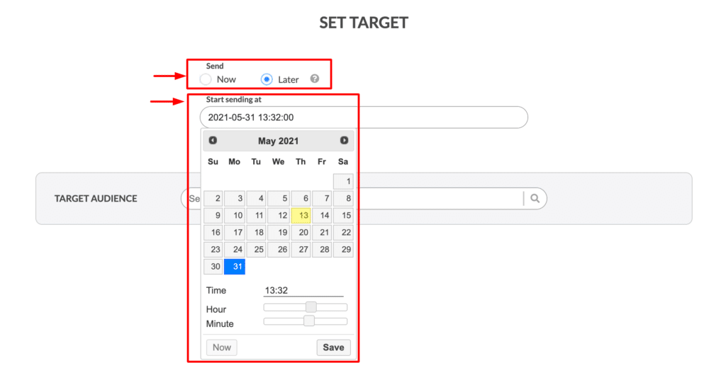 How to schedule a bulk email campaign in Automizy