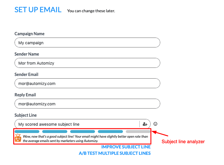 How to analyze your email subject line to avoid landing in spam and increase your email open rates